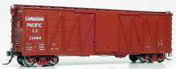 Rapido Trains Inc HO 142103-235698 USRA Single-Sheathed 'Clone' Boxcar Canadian Pacific 'Late Post-1960 Lettering' CP #235698