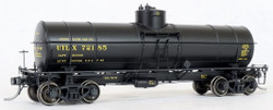 Tangent Scale Models HO 19026-05 General American GATC 8,000 Gallon 1917-Design Radial Course Tank Car UTLX ‘Black Repaint 1948+’ UTLX #72176