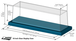 Rapido Trains Inc HO 320510 10 inch Clear Display Case
