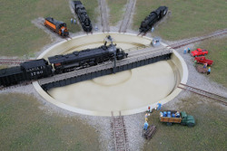 Walthers Cornerstone N 933-2618 Motorized 130' Turntable - Assembled