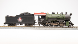 Broadway Limited Imports HO 7331 Baldwin 2-8-0 Consolidation with Paragon4 Sound/DC/DCC & Smoke Great Northern GN #1143