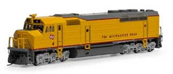 Athearn RTR N ATH15379 DCC/Tsunami 2 EMD FP45 Milwaukee Road MILW #4