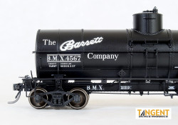 Tangent Scale Models HO 19067-03 General American 1917-design 10,000 Gallon Insulated Tank Car Barrett Tarvia '1938+' BMX #4562