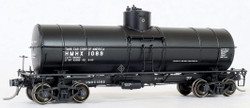 Tangent Scale Models HO 19069-02 General American 1917-design 10,000 Gallon Insulated Tank Car 'Tank Car Corp of America Black Lease 1963+' HMHX #1040