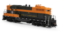 Athearn Genesis HO ATHG82353 DCC/Tsunami 2 Equipped EMD GP7 Great Northern GN #611