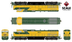 ScaleTrains Rivet Counter HO SXT33467 DCC Ready GE DASH-9 Chicago & NorthWestern CNW #8624