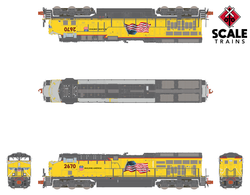 ScaleTrains Rivet Counter N SXT33668 DCC/ESU LokSound 5 Equipped GE ET44 Union Pacific 'Building America' UP #2732