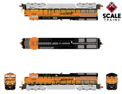ScaleTrains Rivet Counter N SXT33631 DCC Ready GE ET44 BNSF 'Heritage III' BNSF #3739