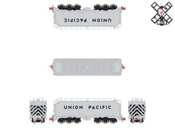 ScaleTrains Rivet Counter N SXT32898 Union Pacific MOW Diesel Fuel Tender Silver with Black Trucks Un-Numbered
