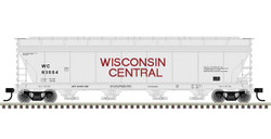 Atlas Master HO 20006398 ACF 5250 Covered Hopper Wisconsin Central WC #83027