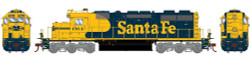 Athearn RTR HO ATH71496 DCC Ready EMD SD39 Santa Fe ATSF #1564