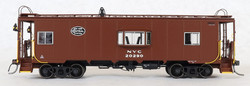 Tangent Scale Models HO 60122-04 DSI/SLCC Bay Window Caboose New York Central Brown Repaint w/ Black Logo 1955+ NYC #20290