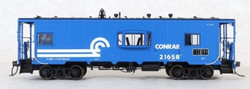 Tangent Scale Models HO 60126-01 DSI/SLCC Bay Window Caboose Conrail N7 Blue Repaint 1977+ CR #21658