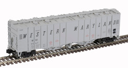 Atlas Master N 50005819 4180 Airslide Covered Hopper Western Maryland WM #5563