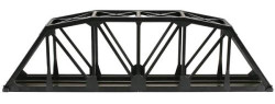 Atlas HO 888 18" Through Truss Bridge Black with Code 100 Track - Kit