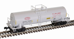 Atlas N 50006153 ACF 14,000-Gallon Kaolin Tank Car Dupont TiPure ACFX #71623