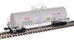 Atlas N 50006154 ACF 14,000-Gallon Kaolin Tank Car Dupont TiPure ACFX #71635