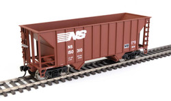 Walthers Mainline HO 910-56615 34' 100-Ton 2-Bay Hopper Norfolk Southern NS #150310