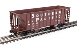 Walthers Mainline HO 910-56627 34' 100-Ton 2-Bay Hopper Southern Pacific SP #465360