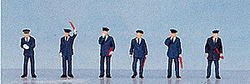Kato N 24-204 Japanese Pedestrians Standing Passengers - 6 Pieces