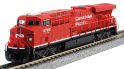 Kato N 176-8945 DCC Ready GE ES44AC GEVO Locomotive Canadian Pacific #8736 