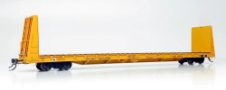 Rapido Trains Inc HO 147007-10540 Marine Industries 66' Bulkhead Flatcar Ontario Northland ONT #10540