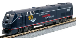 Kato N 176-6035 DCC Ready GE P42 Genesis Diesel Locomotive Amtrak
