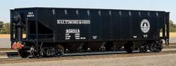 ScaleTrains Kit Classics HO SXT1203 40' 70-Ton 4-Bay Open Hopper Baltimore & Ohio 'Capitol Dome' #432814