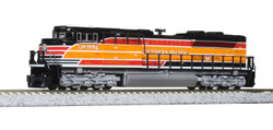 Kato N 176-8406-LS-DMW with DCC/ESU LokSound V5 EMD SD70ACe Diesel Locomotive Union Pacific 'Southern Pacific Heritage' UP #1996