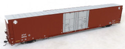 Tangent Scale Models HO 25044-04 Greenville 86' Double Plug Door Box Car Atchison, Topeka & Santa Fe 'Quality Repaint 1992+' ATSF #36574