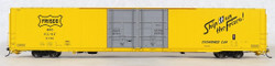 Tangent Scale Models HO 25048-04 Greenville 86' Double Plug Door Box Car St. Louis–San Francisco 'Delivery 1970' SL-SF #9142