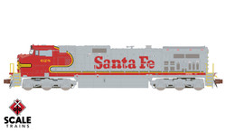 ScaleTrains Rivet Counter N SXT38515 DCC/ESU LokSound 5 Equipped GE DASH 9-44CW Locomotive Santa Fe 'Warbonnet' ATSF #640