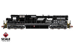 ScaleTrains Rivet Counter N SXT38527 DCC/ESU LokSound 5 Equipped GE DASH 9-40C Locomotive Norfolk Southern 'Horsehead' NS #8786