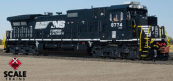 ScaleTrains Rivet Counter N SXT38529 DCC/ESU LokSound 5 Equipped GE DASH 9-40C Locomotive Norfolk Southern 'Horsehead' NS #8814