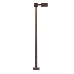 Atlas HO 70000202 Light Fixture Single-Arm Square Bronze Color Cool White LED 15 Scale Feet Tall 3-Pack