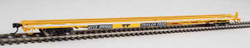 Walthers Mainline HO 910-5521 85' General American G85 Flatcar Trailer Train 'Yellow' GTTX #300553