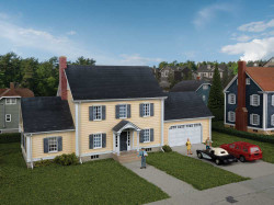 Walthers Cornerstone HO 933-4154 Executive House - Kit