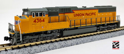 Kato N 176-7615 DCC Ready EMD EMD SD70M Locomotive w/Standard Flat Radiators Union Pacific UP #4364