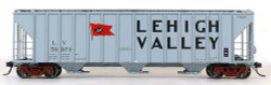 Tangent Scale Models HO 28061-05 PC Samuel Rea Shops 4600 Covered Hopper Lehigh Valley 'Delivery Gray 12-1968' LV #50970