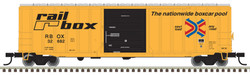 Atlas Trainman HO 20006719 ACF 50'6" Box Car Railbox RBOX #32682