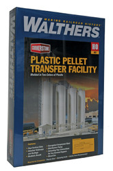 Walthers Cornerstone HO 933-3081 Plastic Pellet Transfer Facility - Kit