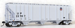 Tangent Scale Models HO 28112-05 General American 4700 Covered Hopper Union Pacific 'Gray Repaint 1989' UP #22930
