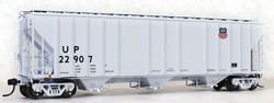 Tangent Scale Models HO 28112-06 General American 4700 Covered Hopper Union Pacific 'Gray Repaint 1989' UP #22941