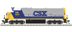 Atlas Master Gold HO 10004028 EMD GP40 Diesel Locomotive with Ditch Lights DCC/ESU Loksound Equipped  CSX 'Bright Future' #6641