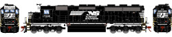 Athearn Genesis 2.0 HO ATHG65817 DCC/Tsunami 2 Equipped EMD SD45-2 Locomotive Norfolk Southern 'Horsehead' NS #1705