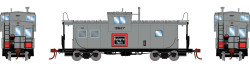 Athearn Genesis HO ATHG78369 DCC/Tsunami SoundCar Equipped ICC Caboose w/Lights & Sound Colorado & Southern C&S #10627