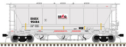 Atlas Master Plus HO 20006835 Trinity 3230 3-Bay Covered Hopper Greenbrier Management Services BNBX #95490