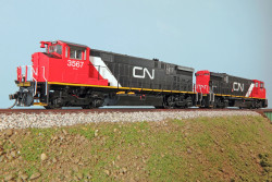 Rapido Trains Inc HO 33522 DCC/ESU Loksound Equipped MLW M420 Locomotive Canadian National MR-20c 'North America Scheme' CN #3567