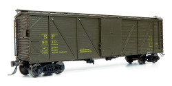 Rapido Trains Inc HO 171005-9015 Southern Pacific B-50-15 Boxcar 'Passenger scheme ' As Built w/ Viking Roof SP #9015