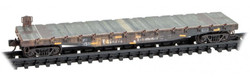 Micro Trains Line N 045 44 660 50' Fishbelly-Side Flatcar with Side-Mount Brake Wheel NS Family Tree #3 Illinois Terminal NW #1511